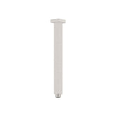 Nero Square Ceiling Arm 300mm - Brushed Nickel